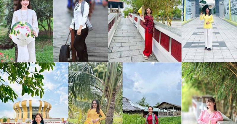 Công đoàn tổ chức cuộc thi ảnh áo bà ba cho nữ công nhân