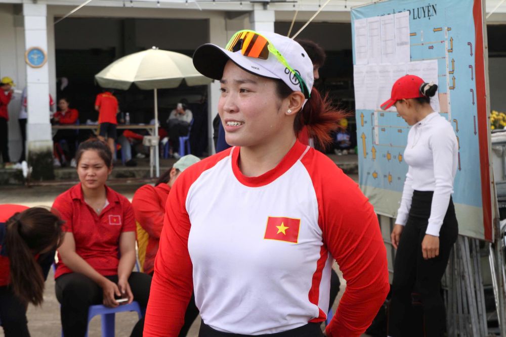 2026년 다낭에서 열리는 전국 우수 조정 선수 보트 및 카누 경주 대회. 사진: 탄 후옌