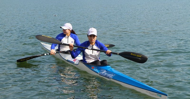 Nguyễn Thị Hương trở lại đường đua canoeing tại Đà Nẵng