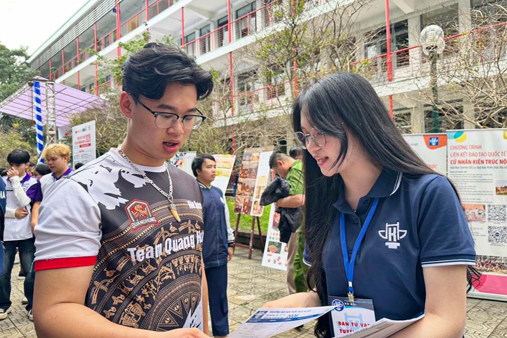 2026년 하노이 건축대학교 입학의 새로운 점