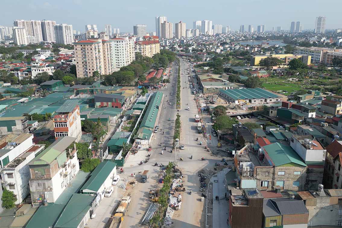 Acelerar la finalización de la carretera de circunvalación 2.5, tramo Kim Dong - Dam Hong antes del día de la entrega