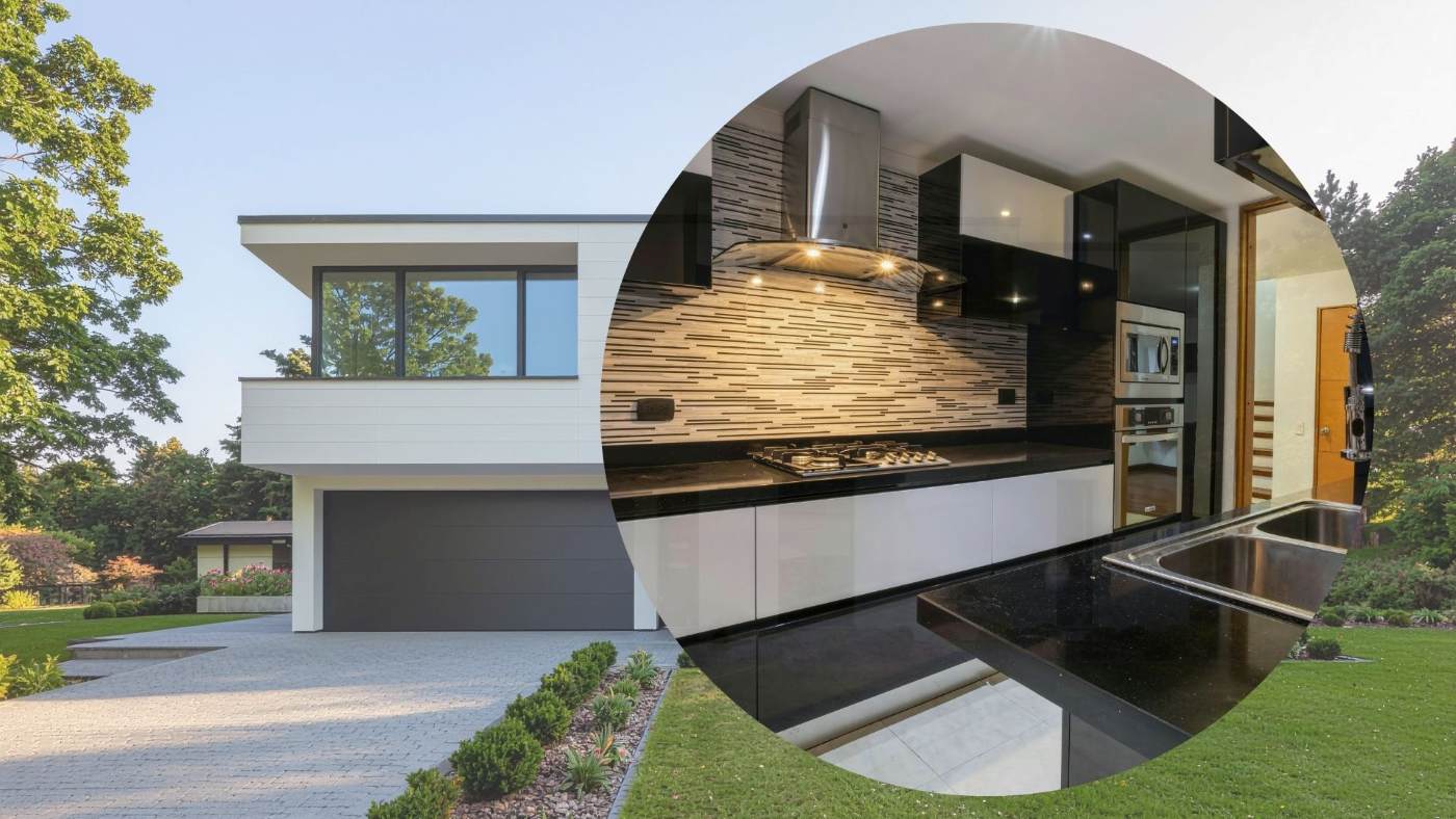 Black and white tones are a popular choice in modern interior design. Graphics: Thanh Thanh