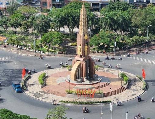 Một góc đô thị tại Cà Mau. Ảnh: Nhật Hồ.