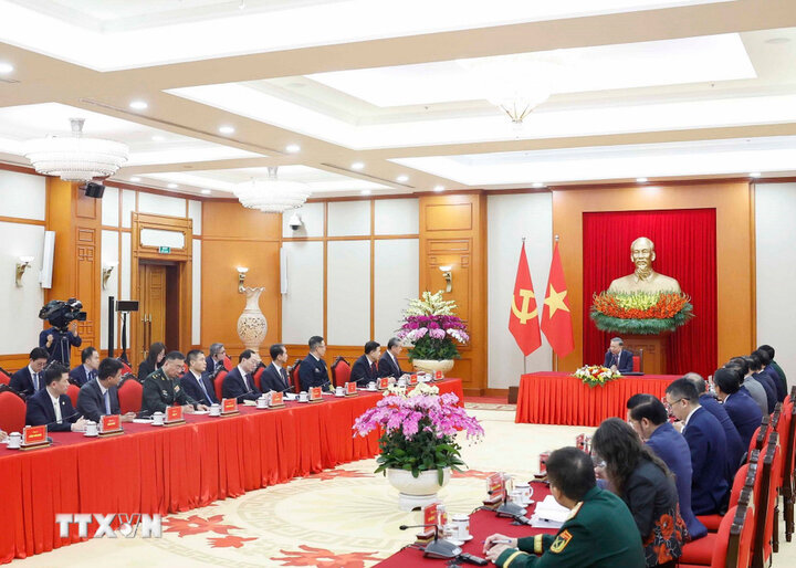 Quang cảnh cuộc tiếp. Ảnh: TTXVN