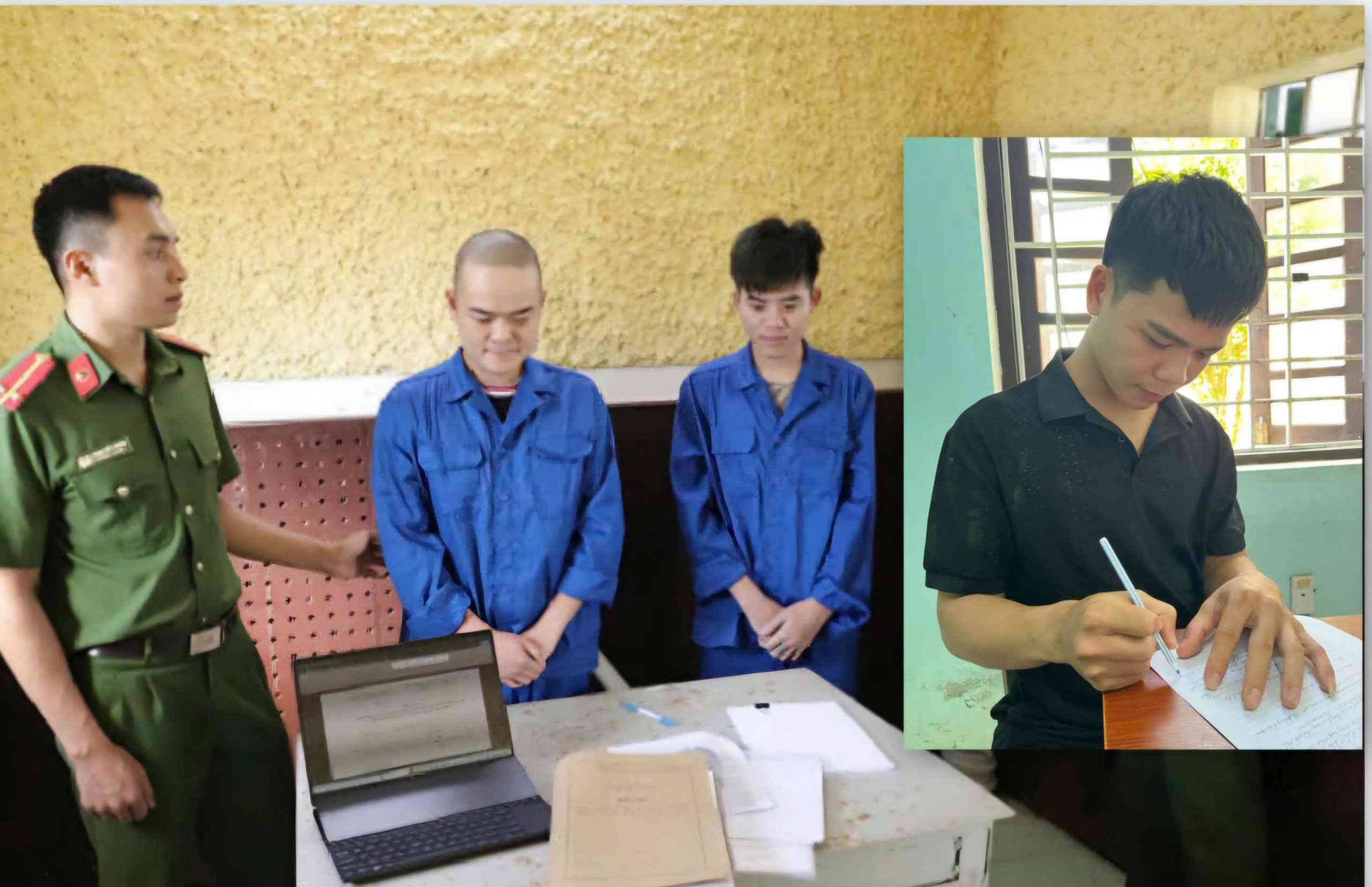 Ba đối tượng bị bắt giữ liên quan đến vụ án. Ảnh: Công an cung cấp 