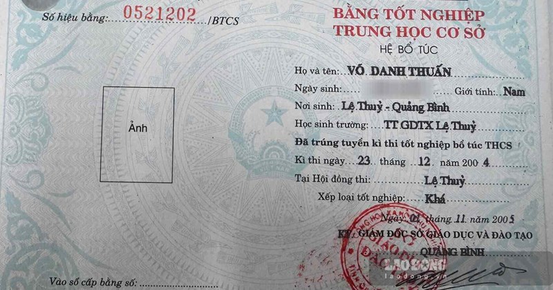 Quảng Trị: Yêu cầu cung cấp học bạ trước khi xét tốt nghiệp THPT