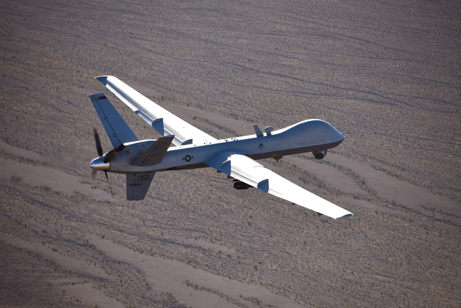 MQ-9 Reaper, a type of UAV frequently used by the US in the conflict with Iran. Photo: US Air Force
