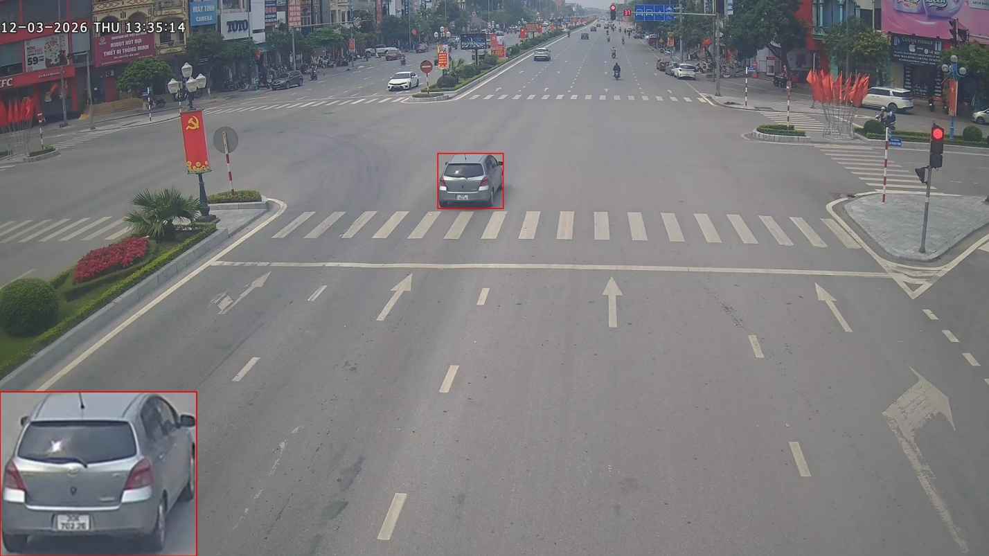 36 traffic violation vehicles recorded from March 9-15 in Hung Yen. Photo: Hung Yen Police