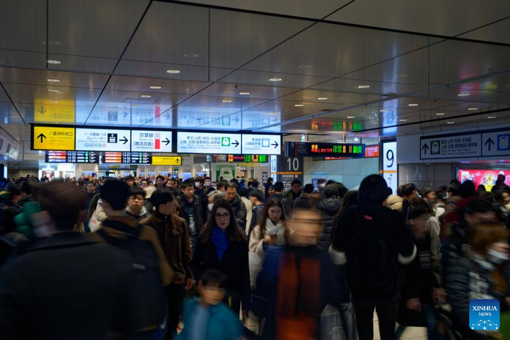 Subway station in Tokyo, Japan. Photo: Xinhua