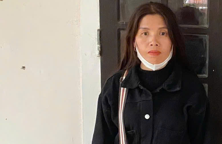 Đối tượng Lô Thị Vân (sinh năm 1983), trú tại Bản Piêng Mựn, xã Nhôn Mai bị Công an Nghệ An bắt về hành vi “Mua bán người”. Ảnh: Ngọc Anh