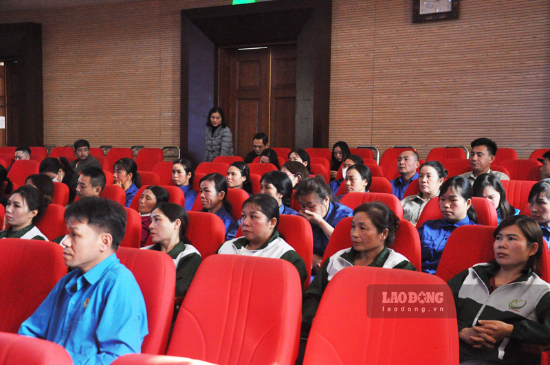 Nhiều đoàn viên, người lao động của Công đoàn xã Bảo Thắng được chăm lo cả về vật chất lẫn tinh thần. Ảnh: Đinh Đại