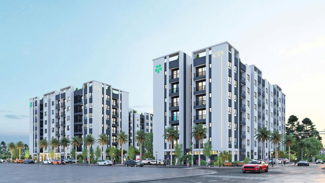 Perspective of Binh Minh Northwest Social Housing Project. Photo: Lao Cai Provincial People's Committee