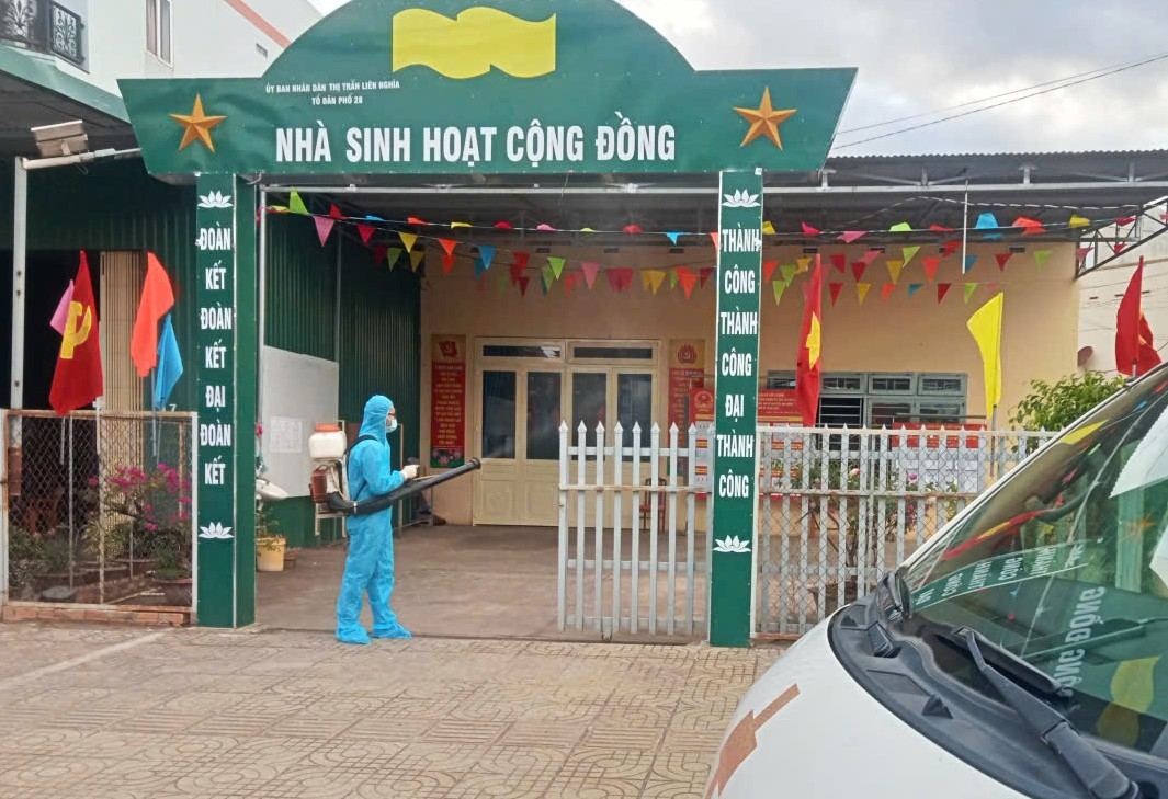 After the appearance of patients with meningococcal meningitis, the Lam Dong health sector has implemented disease prevention measures: Photo: Phuc Khanh