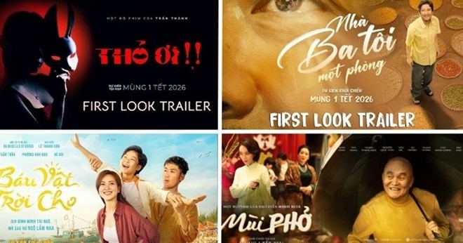 4 Vietnamese films released for Tet this year. Photo: CGV.