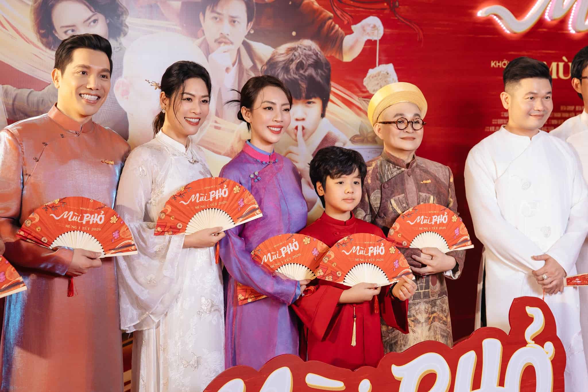 Dù tích cực quảng bá, “Mùi Phở” vẫn mới ghi nhận doanh thu gần 40 tỉ đồng. Ảnh: Đoàn phim.