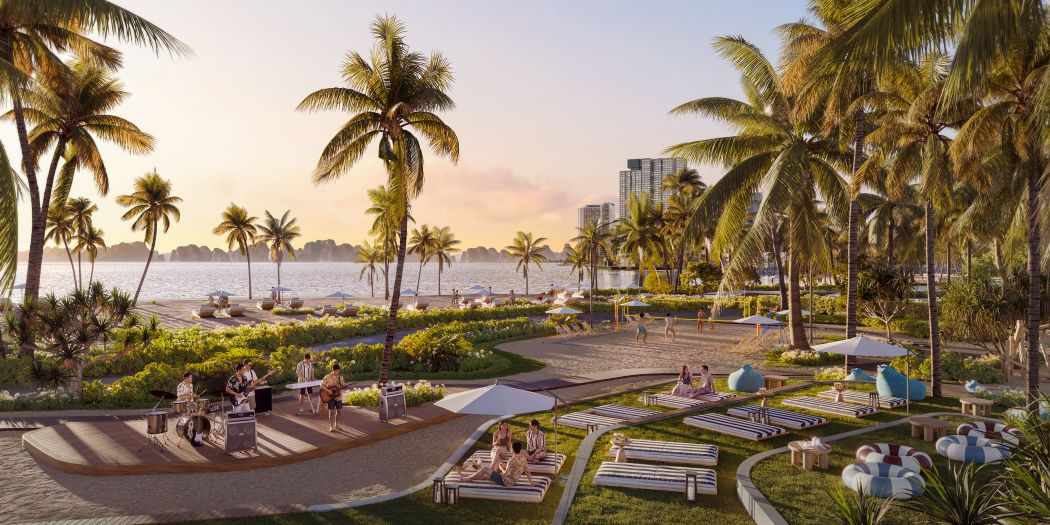 Với hệ tiện ích tại “All-in-one District”, mọi nhu cầu từ làm việc, giải trí đến kết nối đa thế hệ đều được khơi mở trong một hành trình trải nghiệm liền mạch. Ảnh: BIM