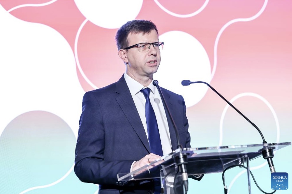 El Ministro de Asuntos de la UE de Hungría, Janos Boka, advirtió que la interrupción del gasoducto Druzhba podría afectar a toda la UE. Foto: Xinhua