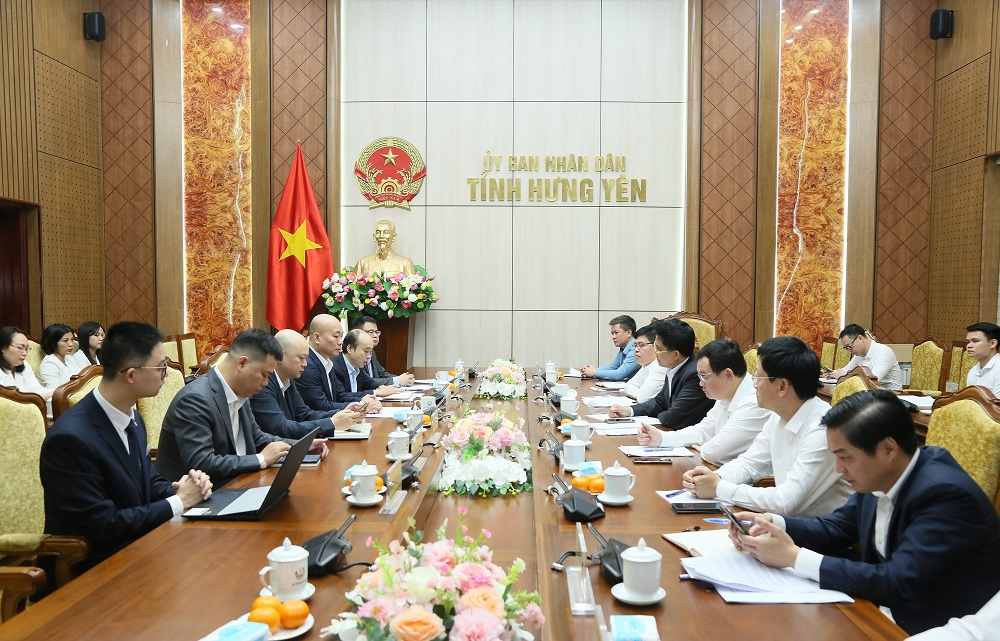 Chinese businesses are interested in logistics and e-commerce in Hung Yen. Photo: Hung Yen Provincial e-Portal