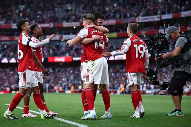 Link to watch Arsenal vs Bayer Leverkusen football live. Photo: AFP