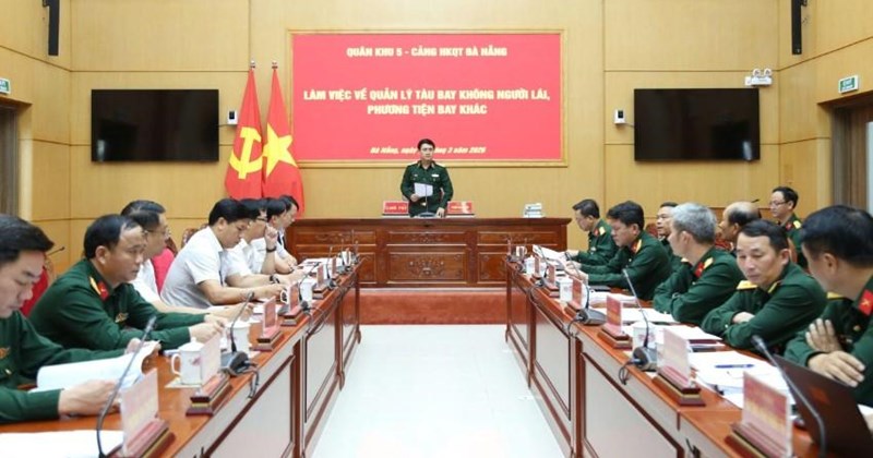 Quân khu 5 tăng cường bảo vệ không phận, đảm bảo an toàn bay