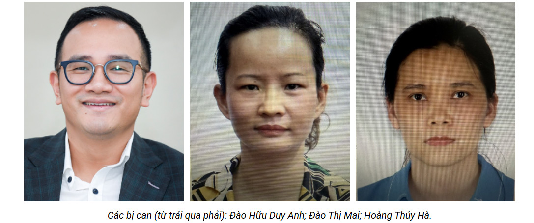 Khởi tố các bị can vụ án xảy ra tại Tập đoàn Hóa chất Đức Giang. Ảnh: Bộ Công an 