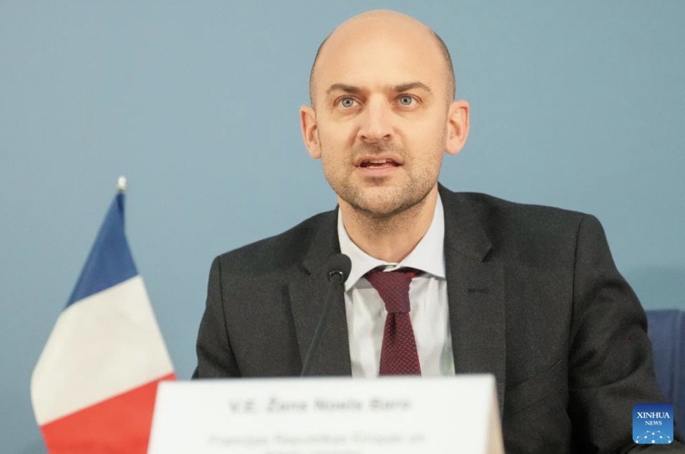 El ministro de Relaciones Exteriores francés, Jean-Noel Barrot, sugiere que Canadá podría unirse a la UE. Foto: Xinhua