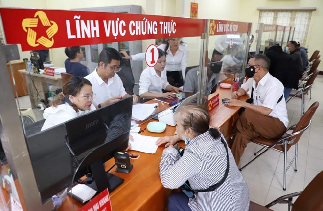 The implementation of the 2026 survey of administrative and non-business establishments aims to collect information on the number of establishments, labor... of units nationwide. Photo: VGP
