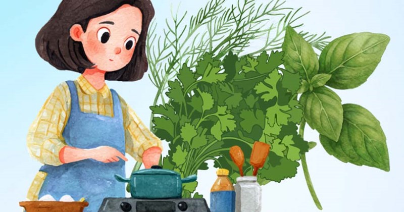 Chăm sóc sức khỏe từ rau thơm tươi ngon mỗi tuần