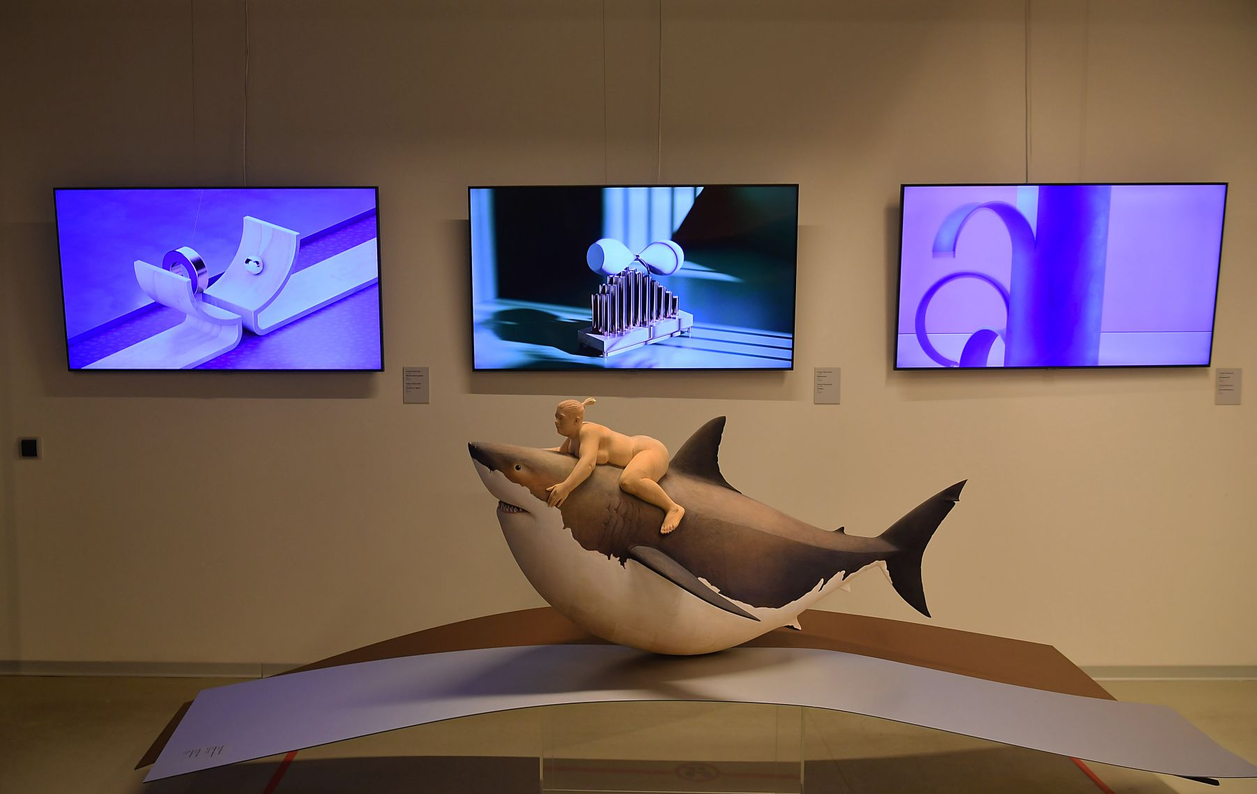 Tính ẩn dụ và ý niệm trong các tác phẩm rất cao. Ảnh: Việt Văn