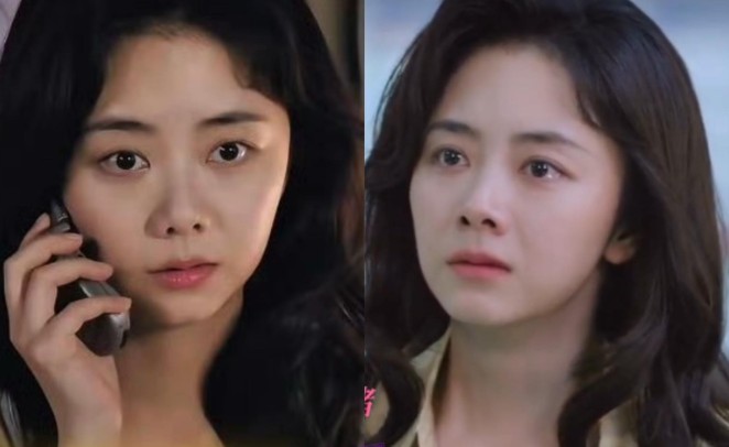 Đàm Tùng Vận gây ấn tượng mạnh với phân cảnh nhân vật của cô chứng kiến cháu gái bị thương trong quá trình làm việc tại nhà máy. Ảnh cắt từ phim