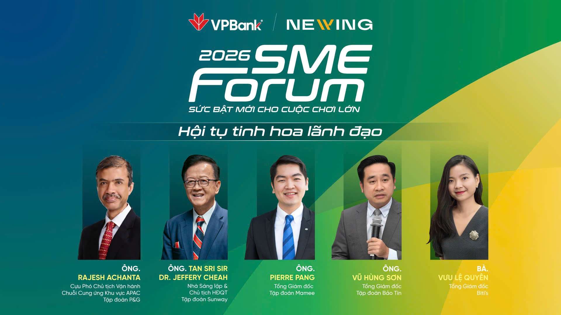 VPBank SME and Newing organize a specialized forum specifically for businesses in the manufacturing and FMCG sectors. Photo: VPBank