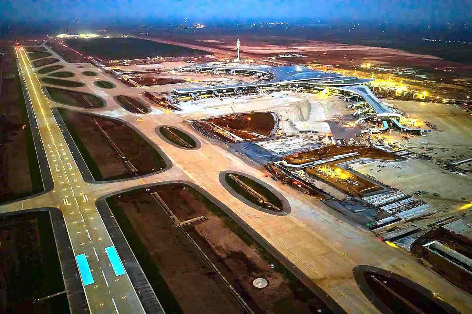 Long Thanh concentrated digital technology zone with a scale of nearly 120ha is located near the Long Thanh airport project being implemented. Photo: ACV