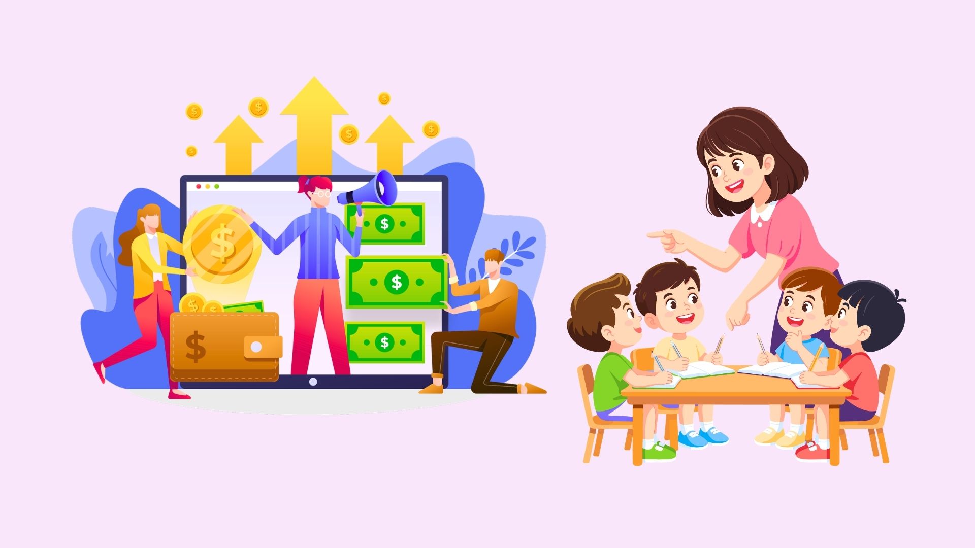 Proposal on mobilizing social resources in universal education. Graphics: Duc Anh