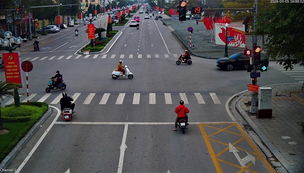 Motorbike owner fined remotely in Bac Ninh. Photo: Bac Ninh Traffic Police
