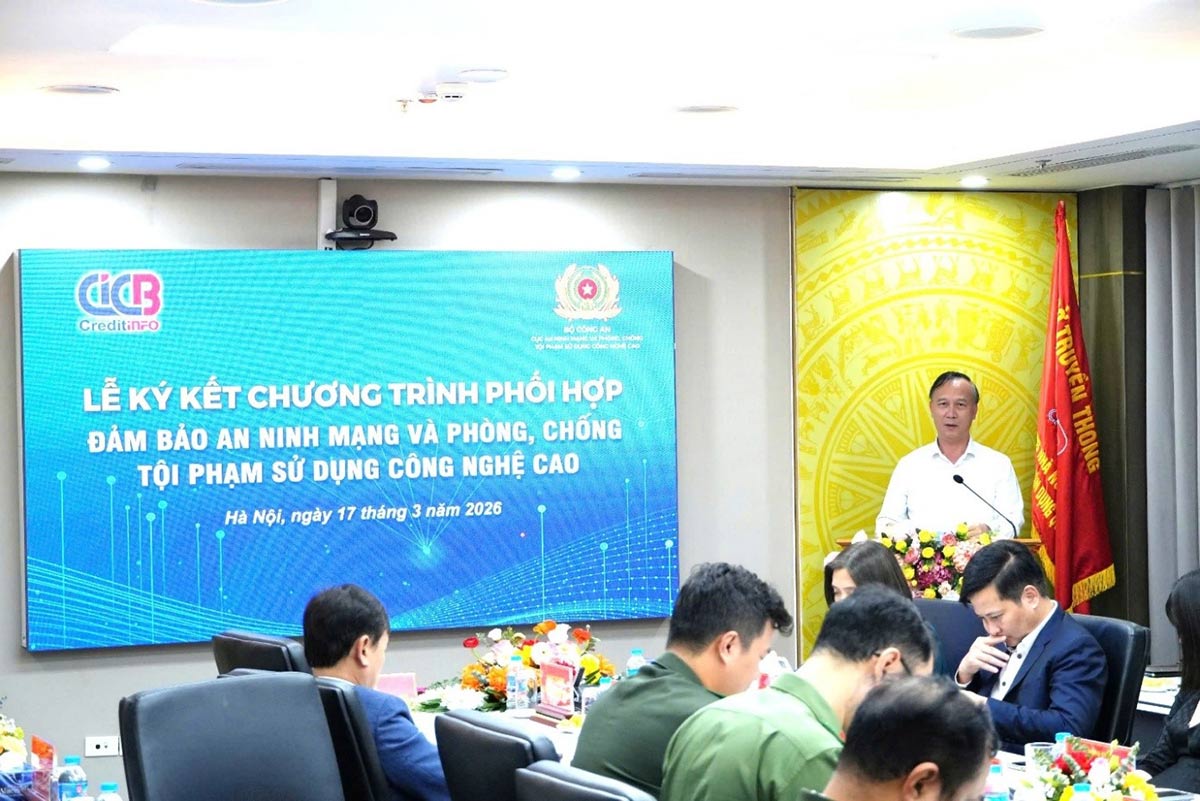 Ông Cao Văn Bình - Chủ tịch Hội đồng quản lý kiêm Tổng Giám đốc CIC  phát biểu tại buổi lễ. Ảnh: CIC 
