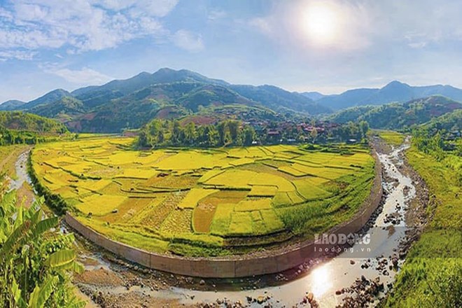 Na Su village, Muong Cha border commune, Dien Bien province. Photo: Thanh Binh