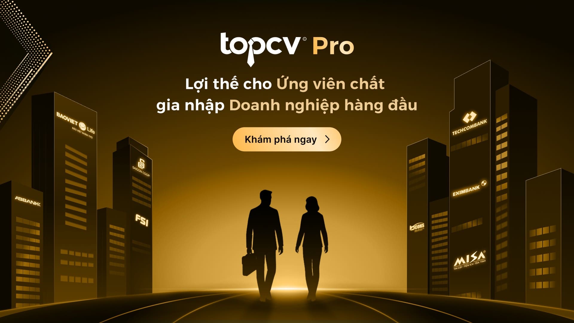 Ảnh 3: TopCV Pro - Không gian tuyển dụng tinh chọn. Nguồn ảnh: TopCV Pro