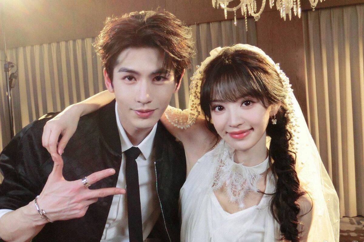 Trương Lăng Hách y Điền Hi Vi. Foto: Productor