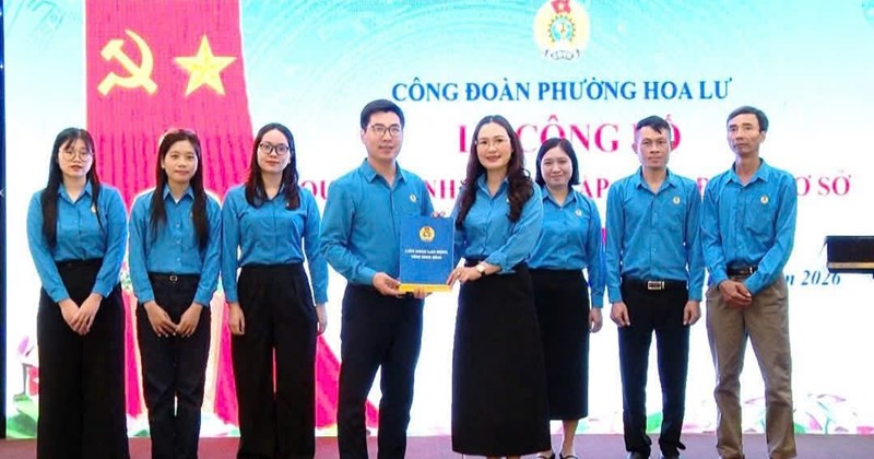 Thành lập Công đoàn cơ sở Công ty Cổ phần Du lịch Hoa Lư