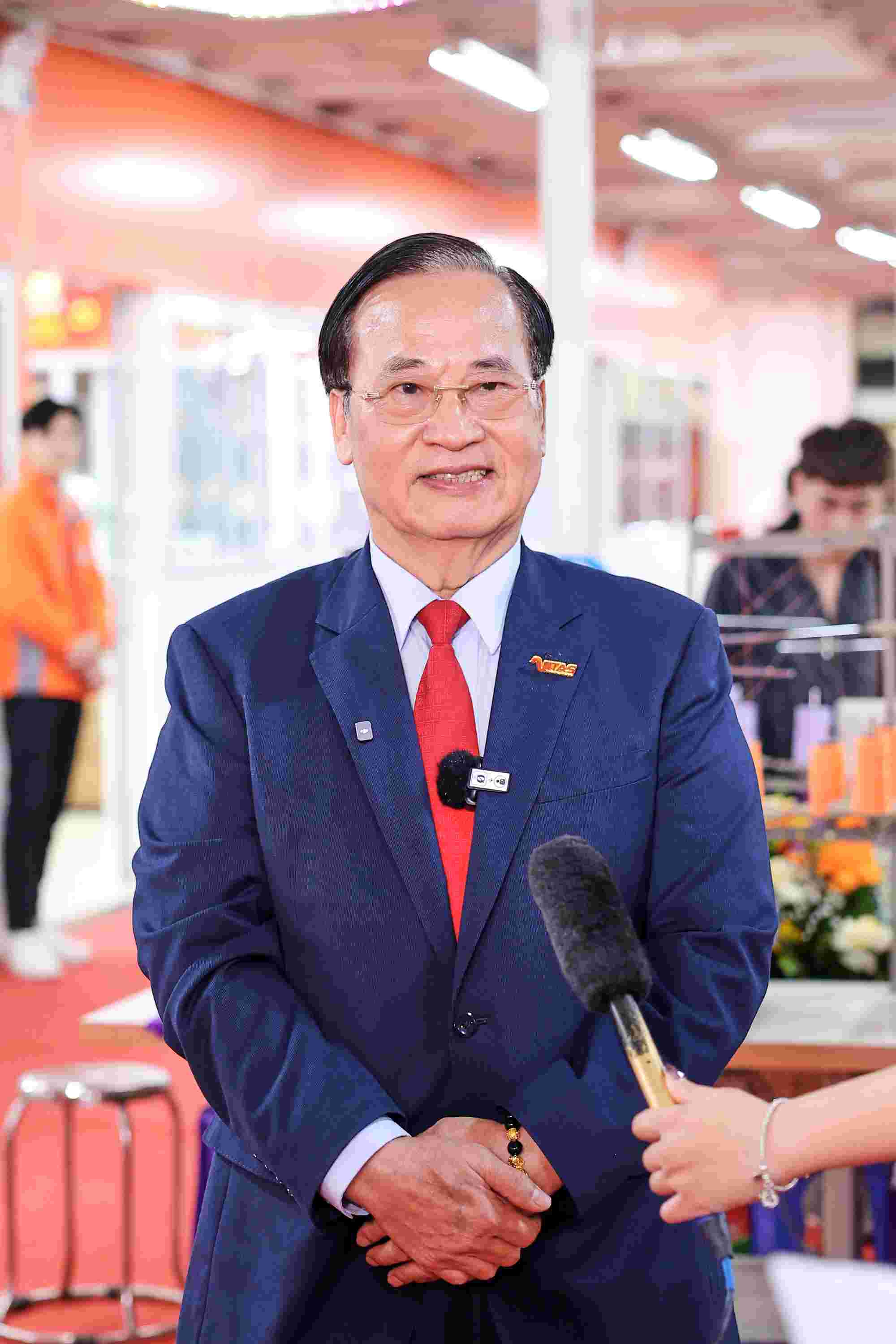 Sr. Vu Duc Giang - Presidente de la Asociación de Textiles y Confecciones de Vietnam (VITAS). Foto: Thach Lam