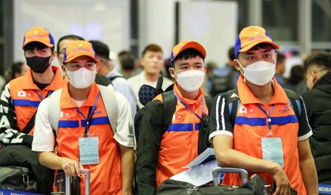 Vietnamese workers go to work abroad in Korea. Photo: Gia Doan