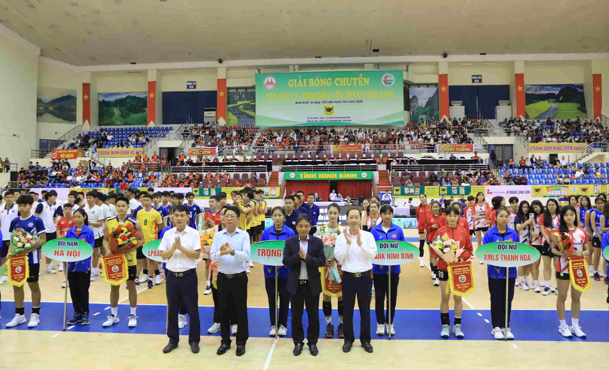 Opening of Hoa Lu Cup 2026 Volleyball Tournament