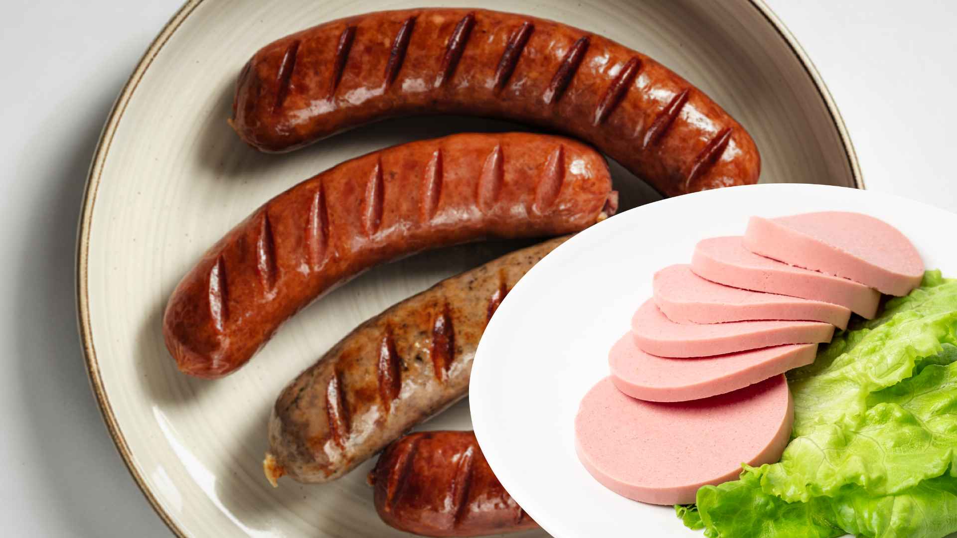 Dishes such as sausages, cold cuts... eaten regularly will put pressure on the kidneys. Graphic photo: Huong Son