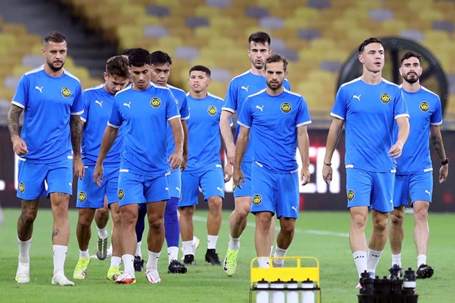 La selección de Malasia jugará con todas sus fuerzas contra la selección de Vietnam a pesar de que ya han sido eliminadas. Foto: Hữu Phạm