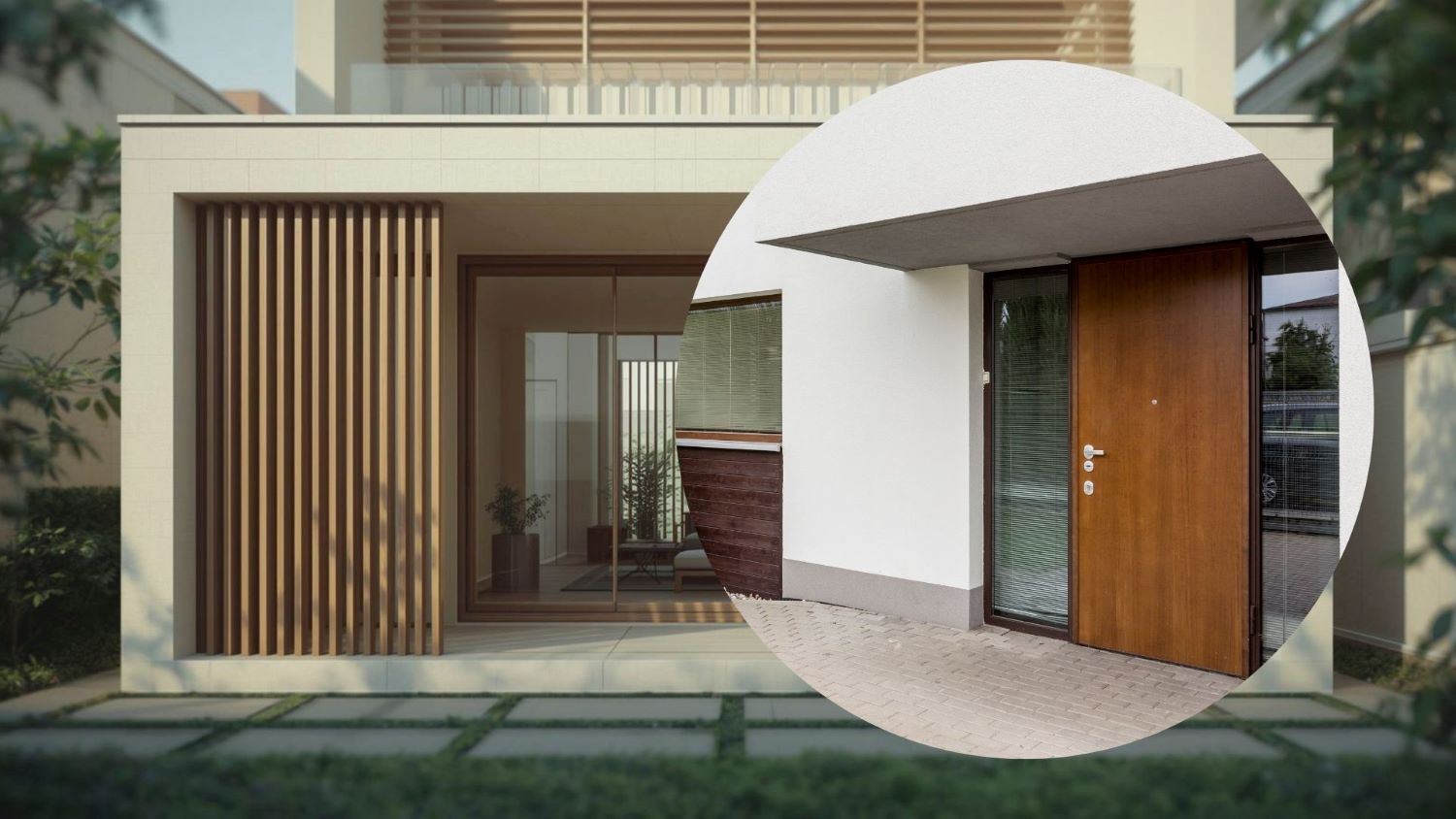 Choosing and designing the right type of door will help the living space be both safer, more aesthetic and more comfortable. Graphics: Thanh Thanh