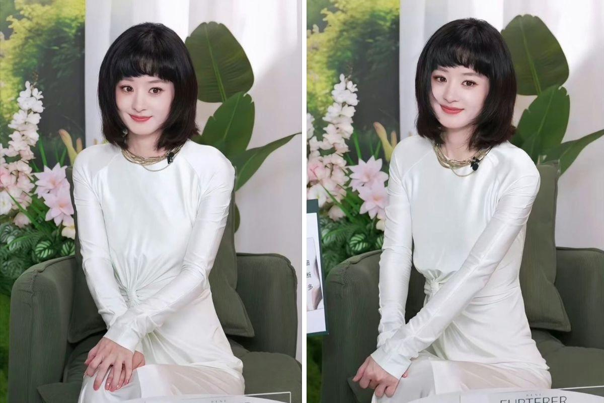 Triệu Lệ Dĩnh được khen trẻ trung. Ảnh: Xinhua