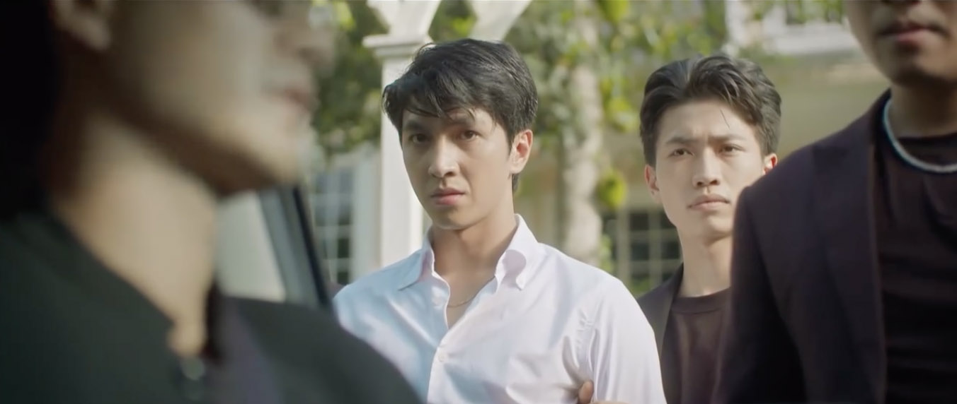 Thành dàn xếp kịch bản giải cứu Chiến trong “Đồng hồ đếm ngược” tập 13. Ảnh: VFC. 