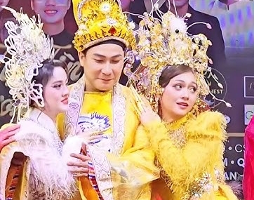 Hong Loan, Bum Bum actuando en Amor propio del Sur 4. Foto: Amor propio del Sur.