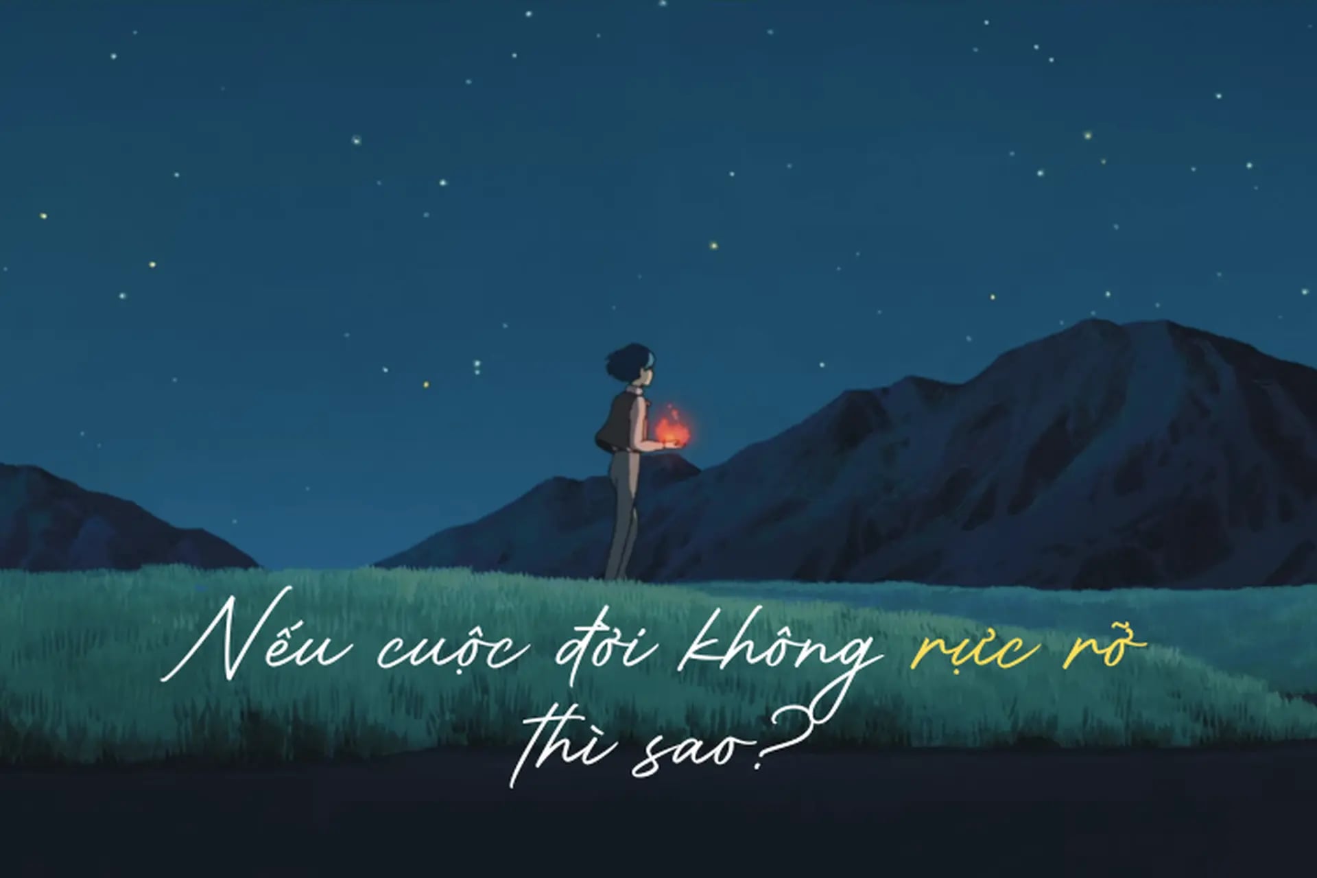 A series of accounts share and post the question "What if life is not brilliant?". Photo: Cut from video