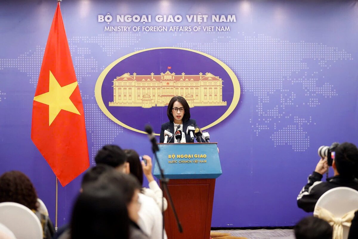 Spokesperson of the Ministry of Foreign Affairs Pham Thu Hang. Photo: Ministry of Foreign Affairs